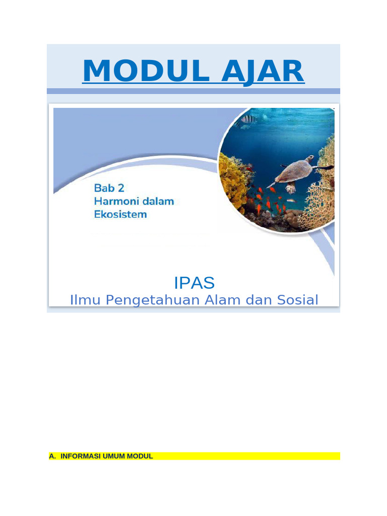 BAB 2 - MA IPAS Kls 5 | PDF