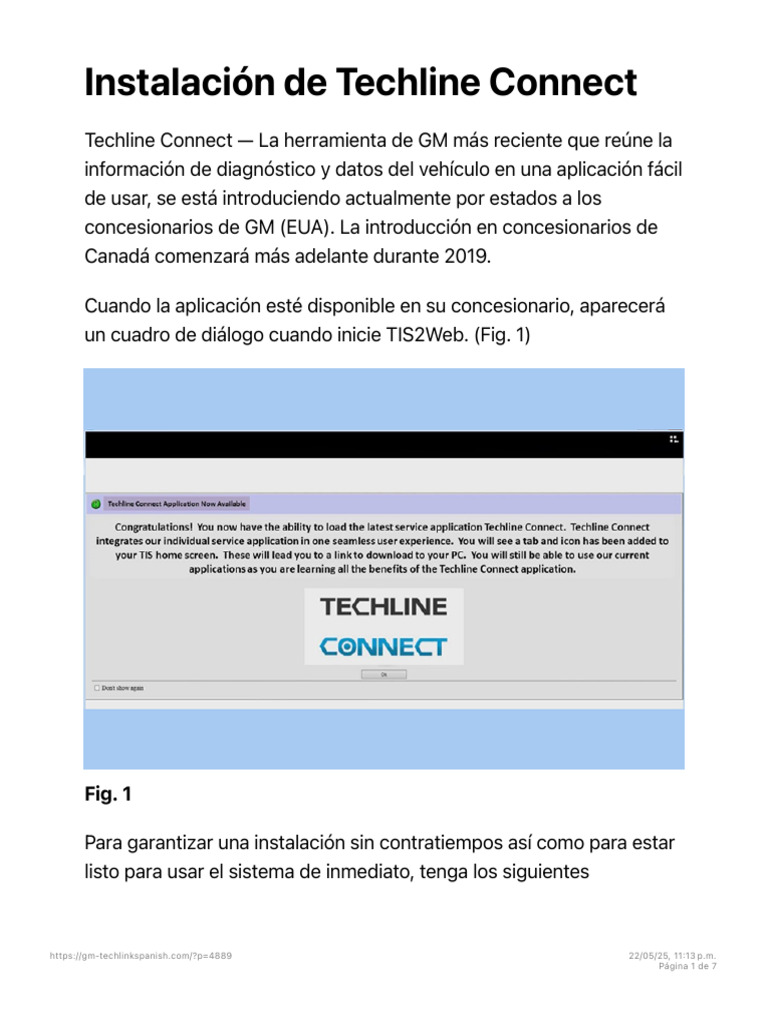 Guía de Instalación de Techline Connect | PDF | Memoria de acceso ...