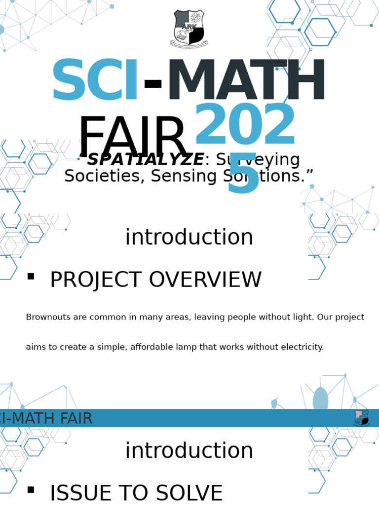 Sci Math Fair Presentation 1 | PDF | Sustainability | Sustainable ...