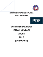 Instrumen Membaca Saringan 1