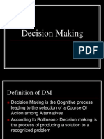 Unit II Decision Making