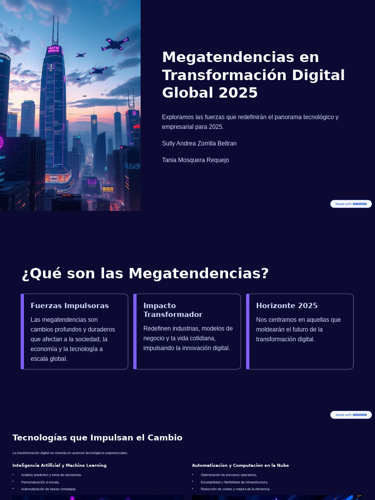 Megatendencias en Transformación Digital 2025 | PDF | Internet de las ...