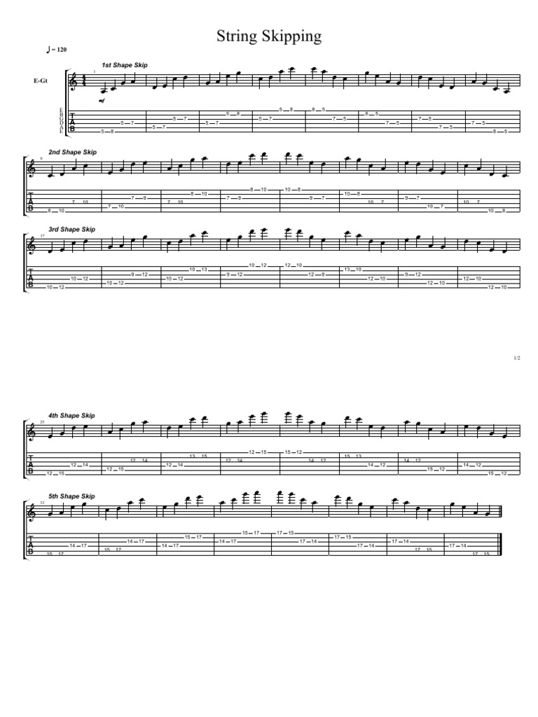 String Skipping | PDF | Military Operations