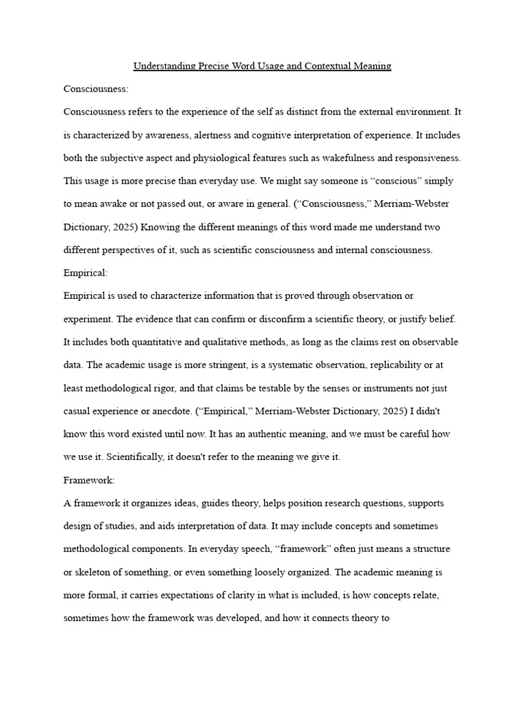 Understanding Consciousness and Context | PDF | Consciousness | Experience