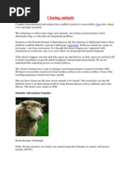 Download Cloning Animals by nishitadey SN93317291 doc pdf