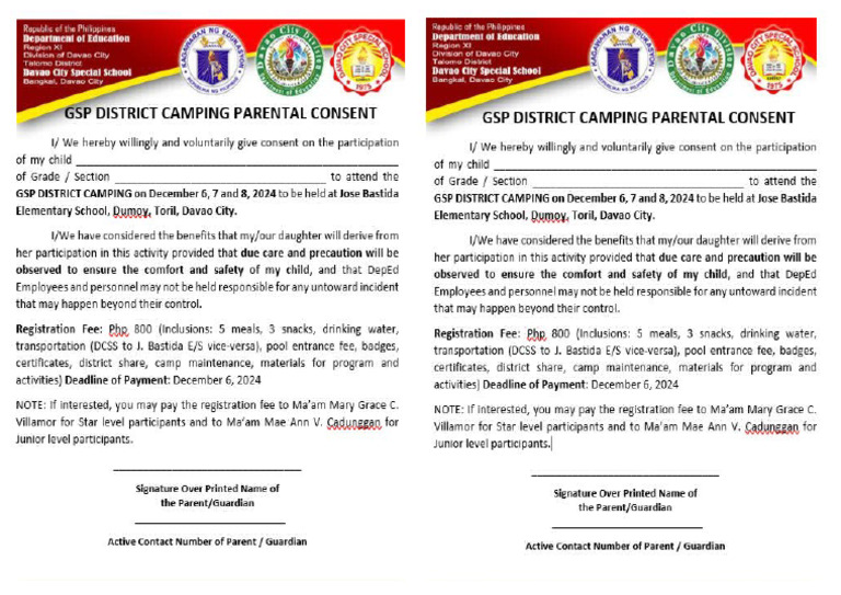 GSP Consent | PDF