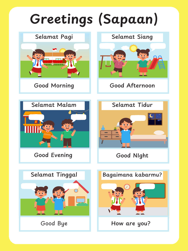 Greetings Grade 1 (1) | PDF