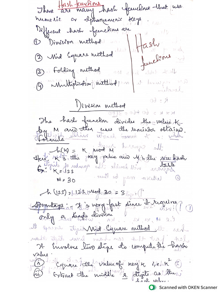 Hashing 2 | PDF
