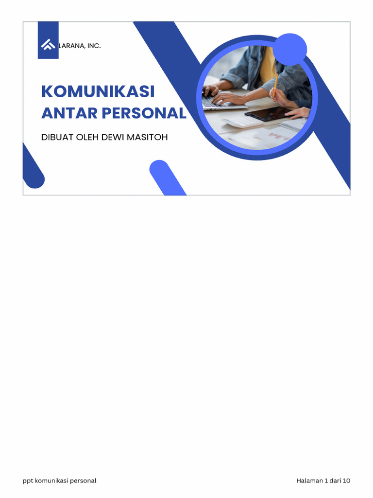 Komunikasi Personal - 20250929 - 070707 - 0000 | PDF