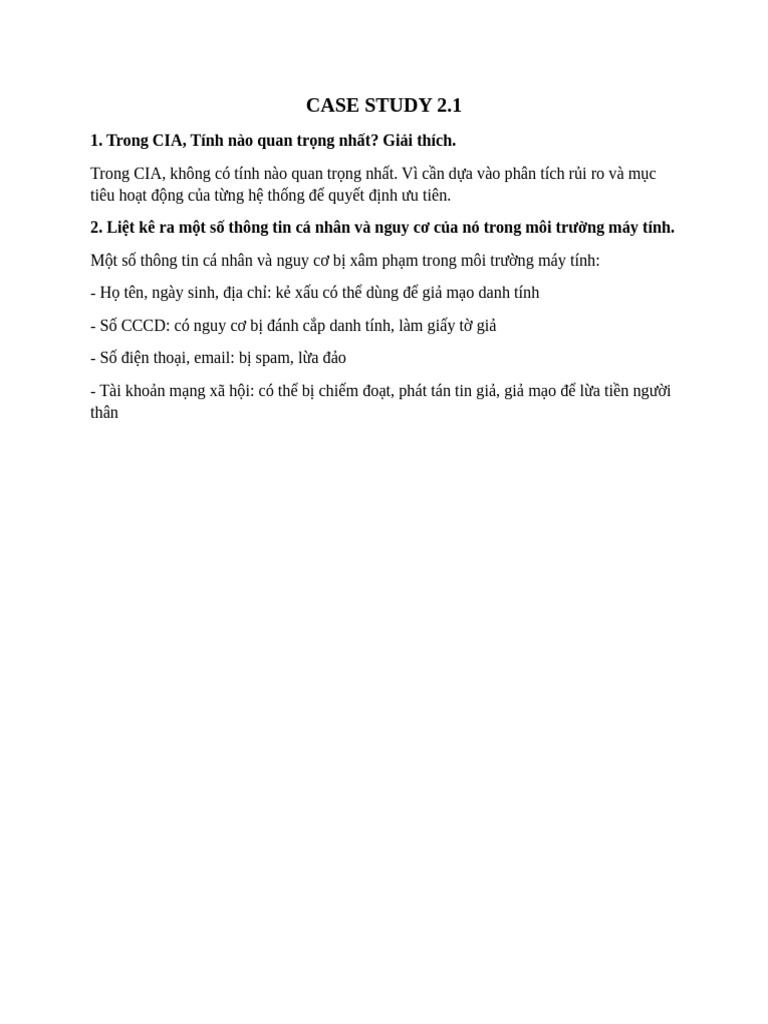 Case Study 2 | PDF
