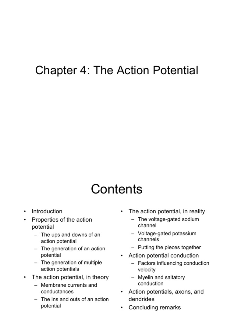 Understanding Action Potentials in Neurons | PDF | Action Potential ...