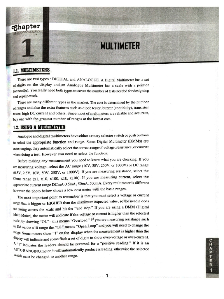 Multi Meter | PDF