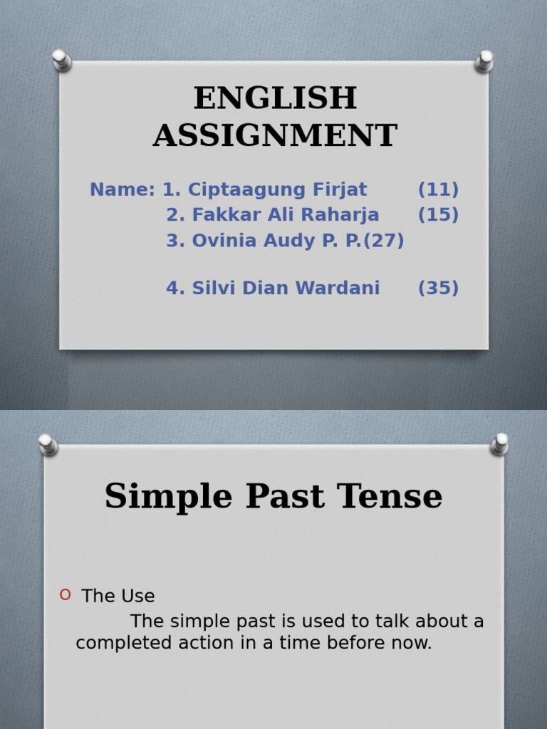 English Assignment | PDF | Linguistics | Grammar