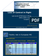 EGAST Data Loss of Control in Flight