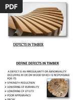 Natural Defects in Timber Explained | PDF