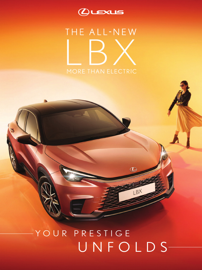 Lexus LBX Brochure Overview | PDF | Vehicles | Motor Vehicle
