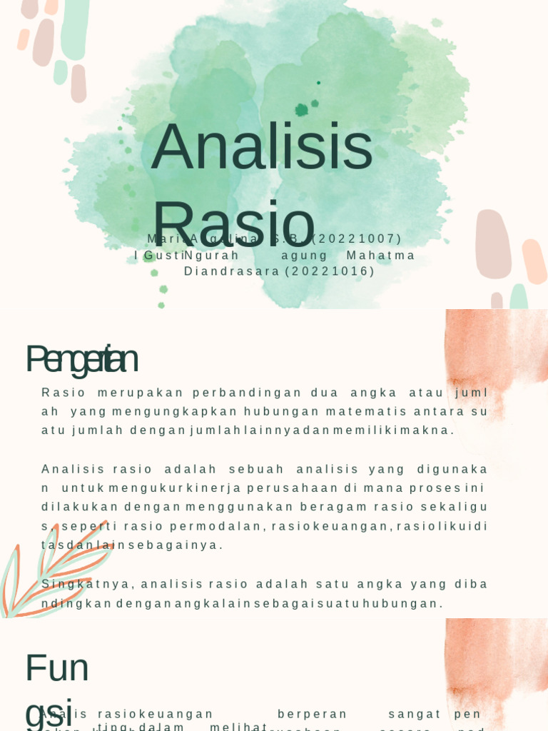 Analisis Rasio 2 | PDF
