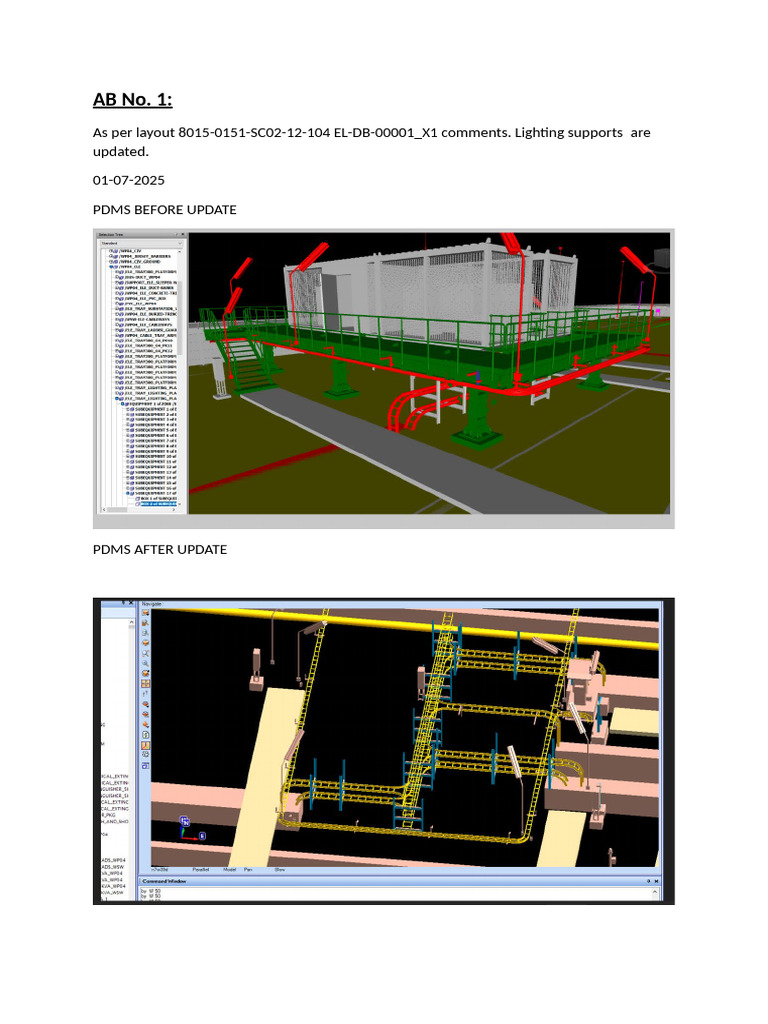 WP04 Cable Routing Update 01.07.2025-SUHAIB | PDF
