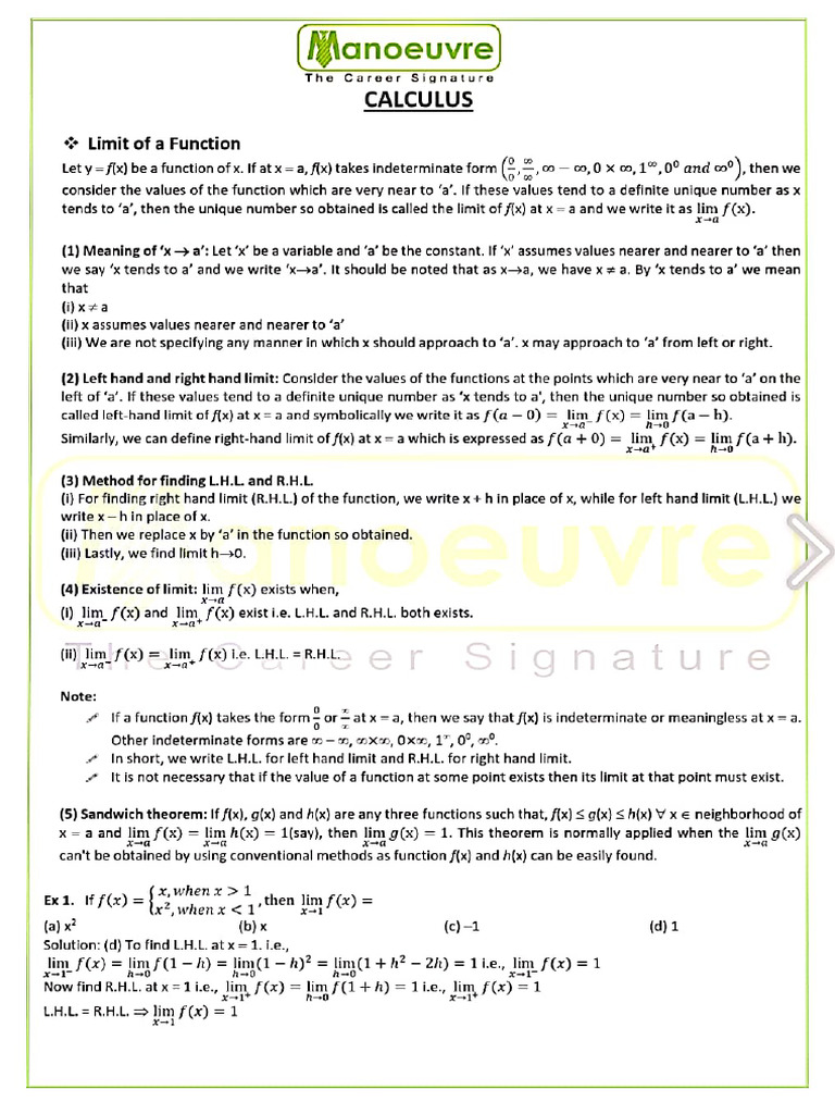 2 Limits | PDF