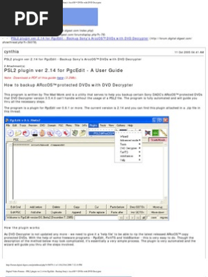 psl2 plugin for pgcedit