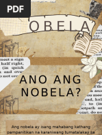 Nobela Kahulugan | PDF