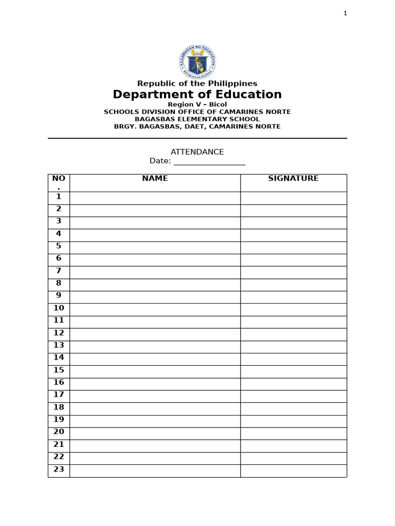 Attendance CPC | PDF