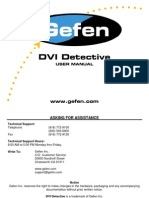 DVI Detective: User Manual