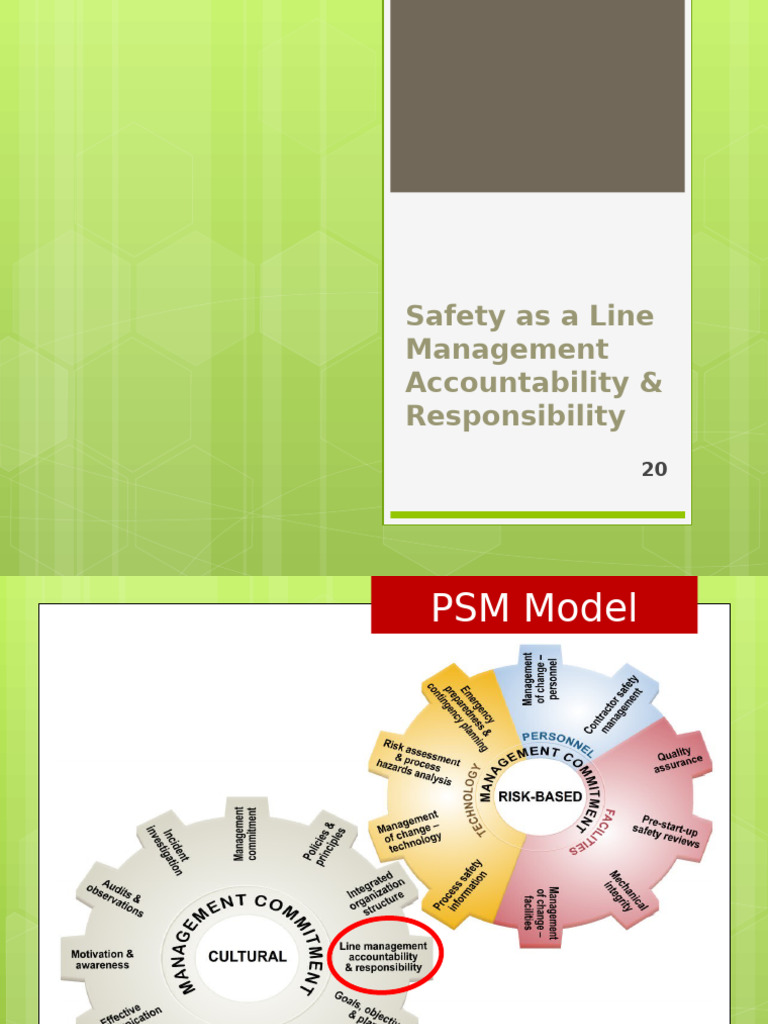 Line Management Safety Accountability Guide | PDF | Safety | Audit
