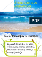 Philosophical Foundations