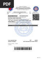 LTO Certificate of Registration Sample | PDF
