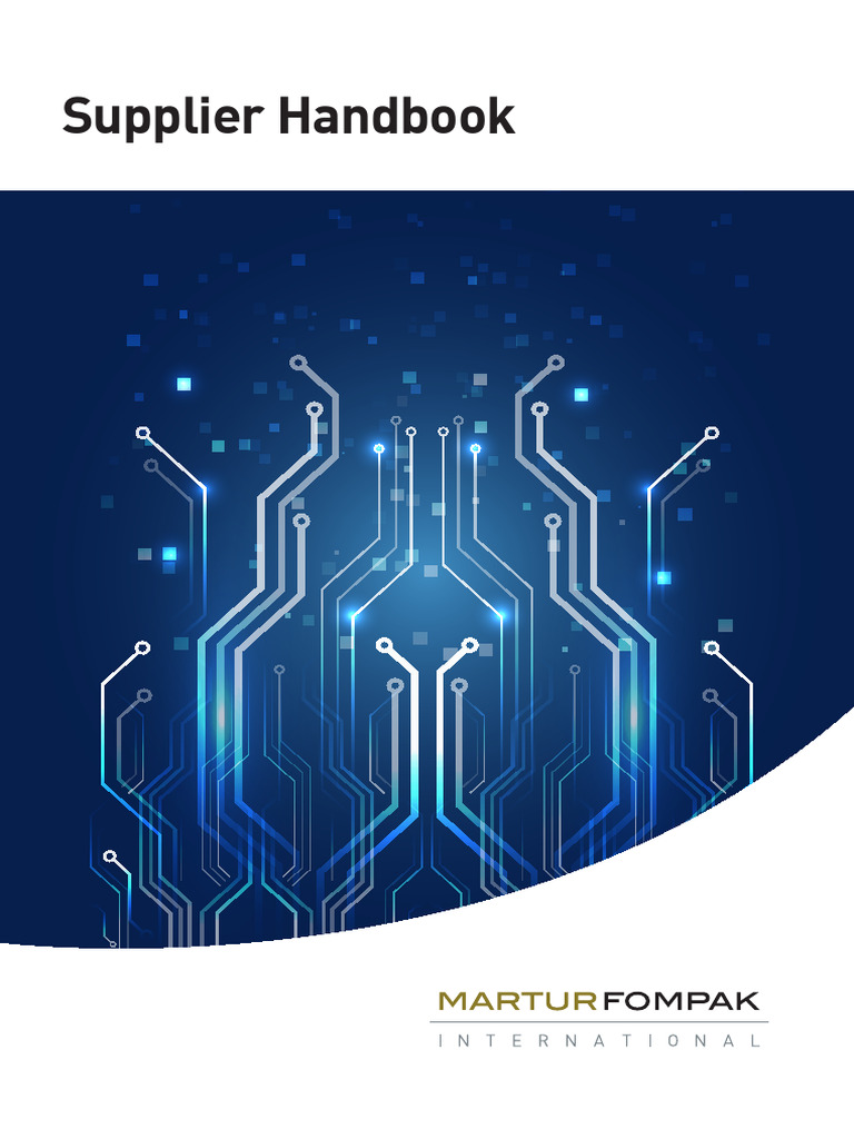 Supplier Quality Handbook Overview | PDF | Supply Chain | Verification ...