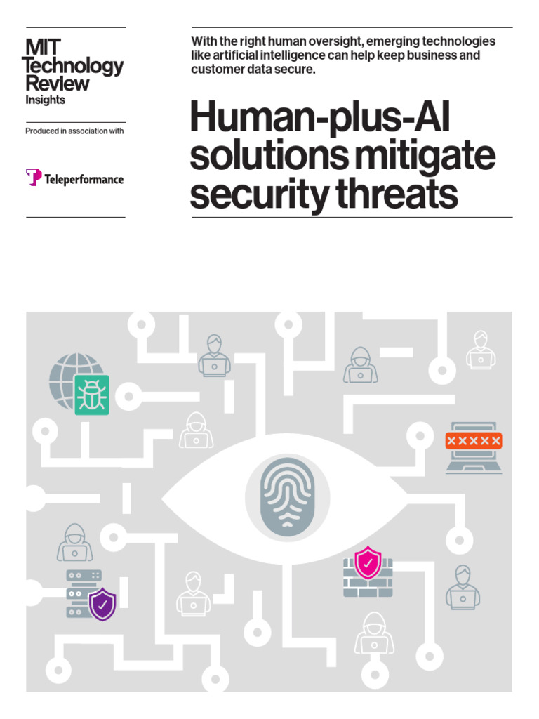 Human Plus Ai Solutions Mitigate Security Threats | PDF | Security ...