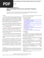 ASTM D1500 Color Scale | PDF