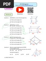 3D Pythagoras Questions and Answers | PDF | Euclidean Plane Geometry ...