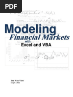 Financial Modeling With Excel and VBA