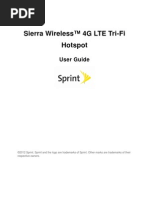 Download 4G LTE Tri-Fi Hotspot AirCard 803S User Guide - Rev Q by InsideSprintNow SN93326368 doc pdf