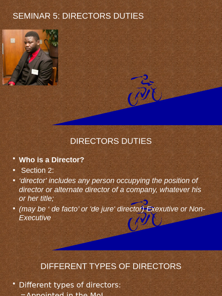 Directors' Duties and Responsibilities | PDF | Private Law | Common Law