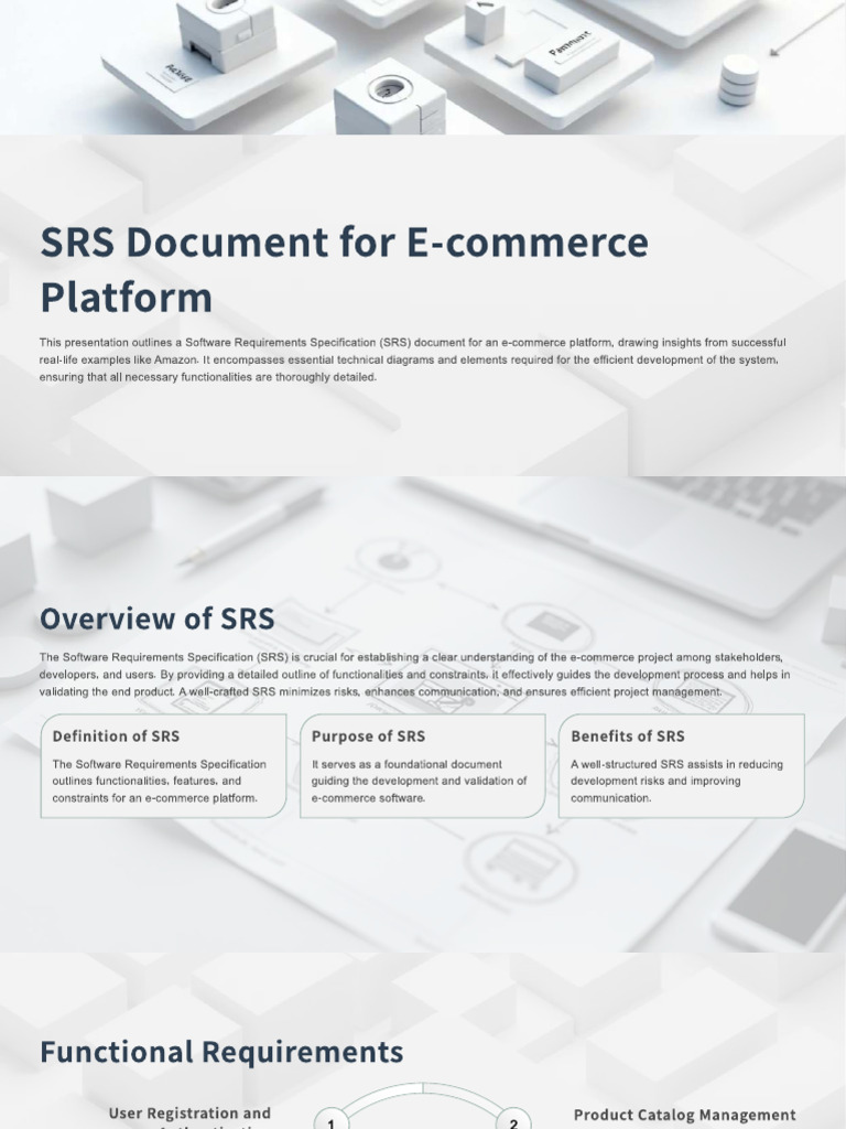 SRS for E-commerce Platform Development | PDF | Databases | E Commerce
