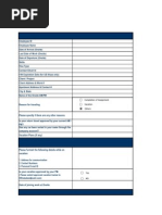 Departure Report- US