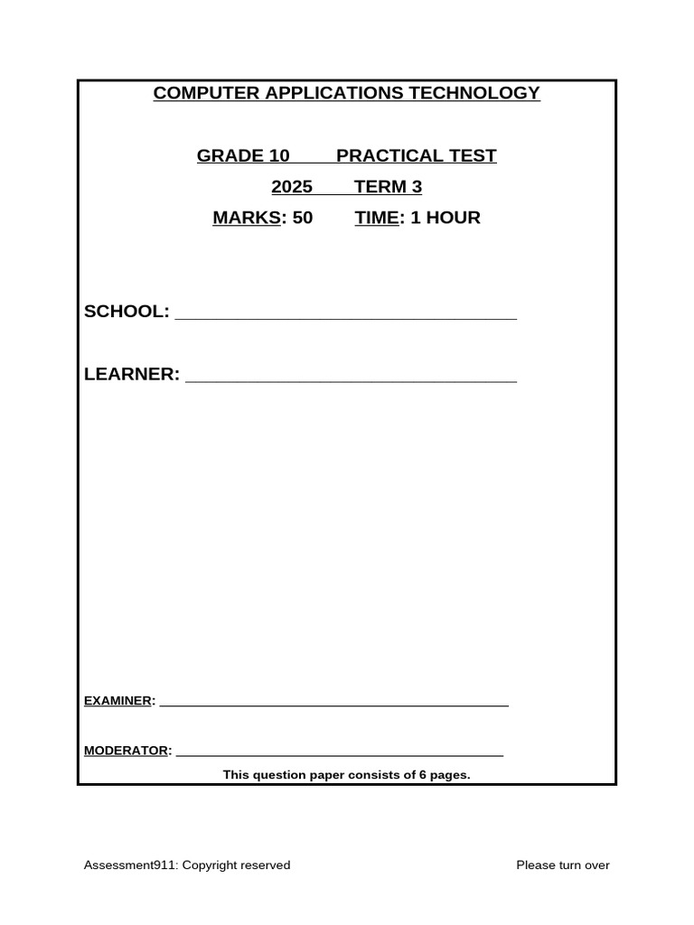 23 - 24 Lin 2025 10cat T3 Practical Test | PDF | Html Element | Html