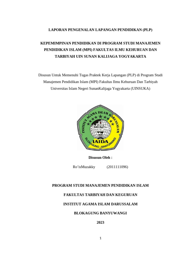 Kepemimpinan Pendidikan di MPI UIN SUKA | PDF
