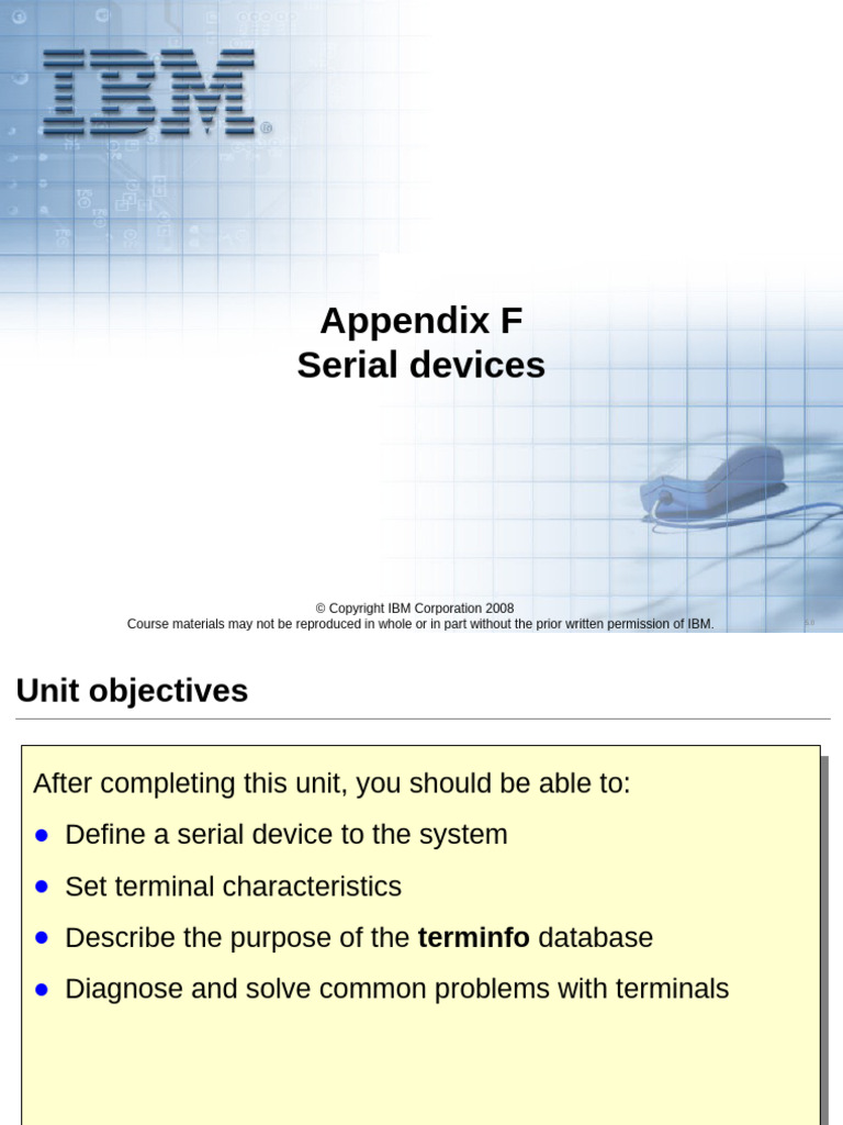 Configuring Serial Devices and TTYs | PDF | Computer Terminal | Ascii