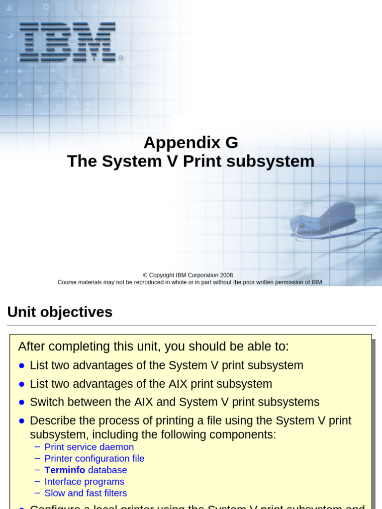 System V Print Subsystem Overview | PDF | Printer (Computing ...