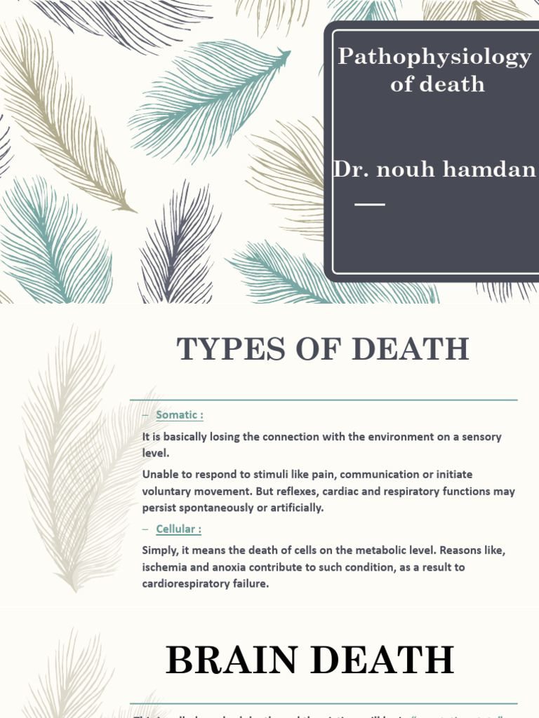 Understanding Death: Types and Signs | PDF | Decomposition