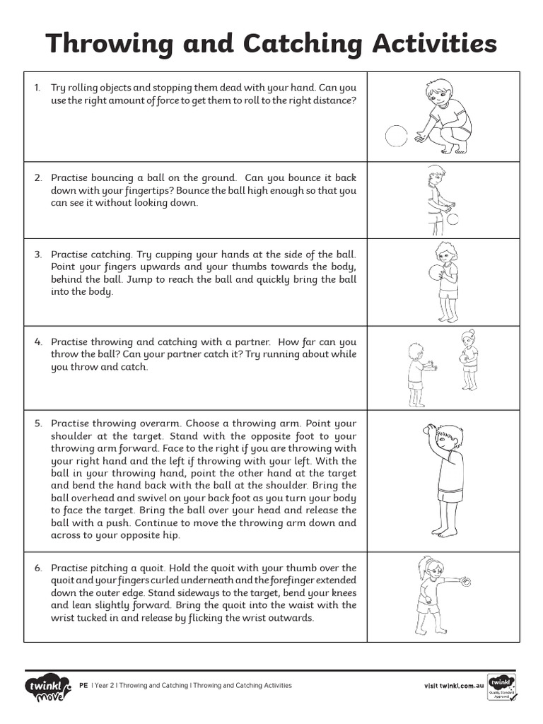 Year 2 Throwing and Catching Skills | PDF