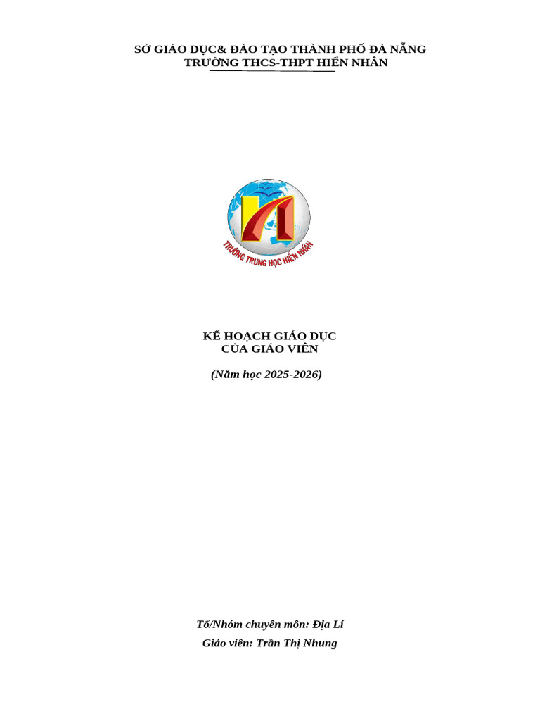Phu Luc Iii Danh Cho GV Theo CV5512-2025-2026 | PDF