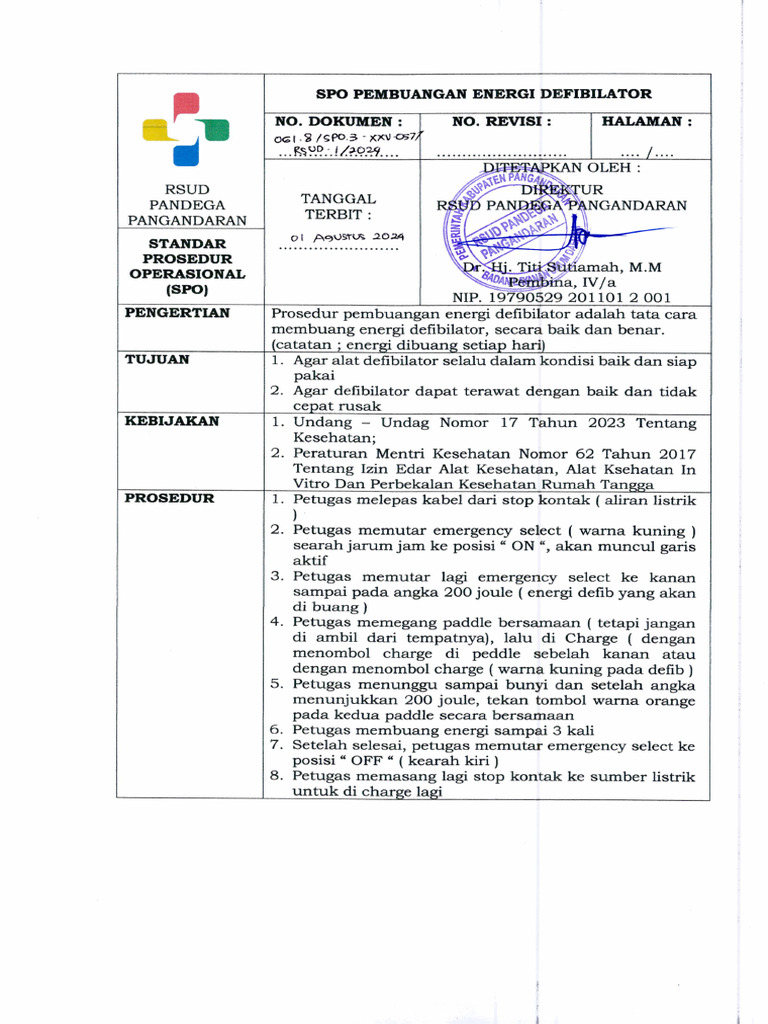 Spo Defib New 200 Joule | PDF