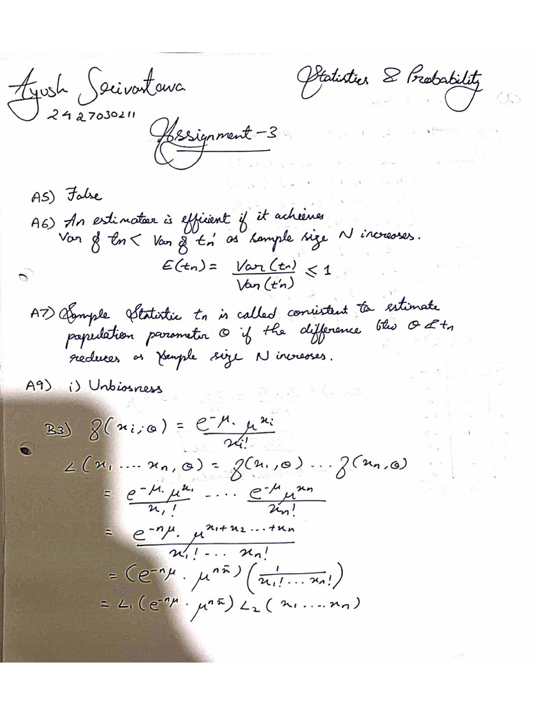 Ayush Srivastava S&P Assignment 3.1 | PDF