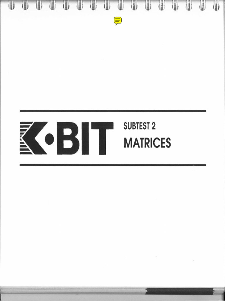 Prueba de Matrices: Instrucciones y Ejemplos | PDF | Matriz (Matemáticas)