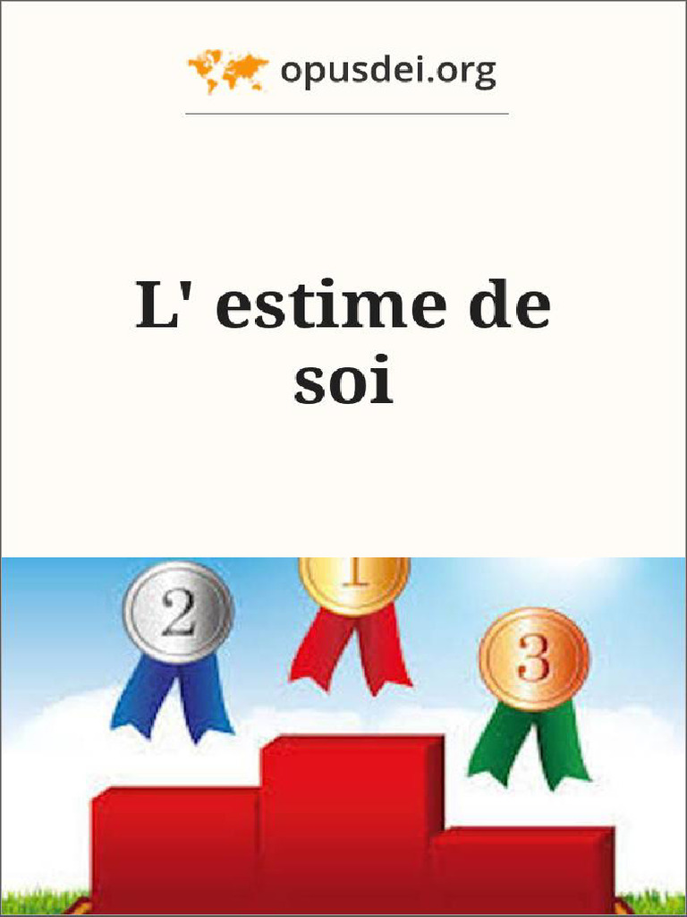 Estime de soi et foi chrétienne | PDF | Dieu | Amour